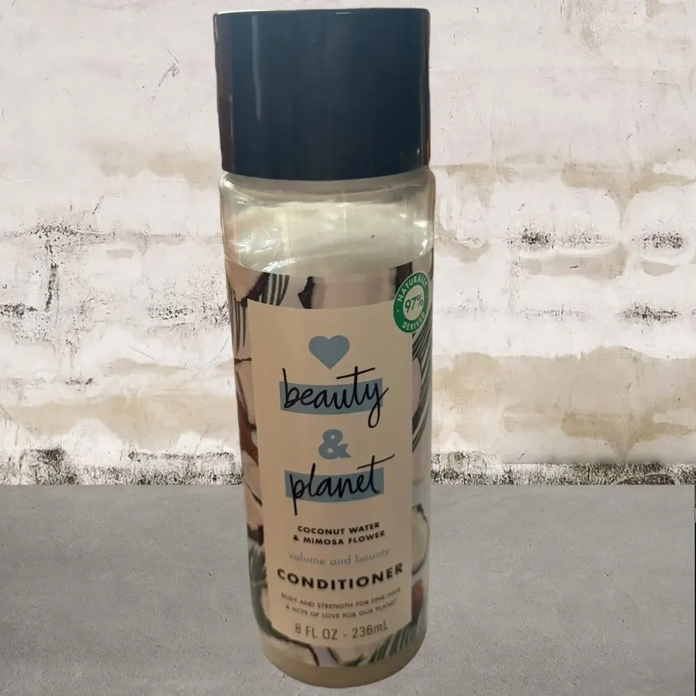 Love Beauty and Planet Coconut Water & Mimosa Flower Conditioner - 8 oz NEW - Picture 1 of 2